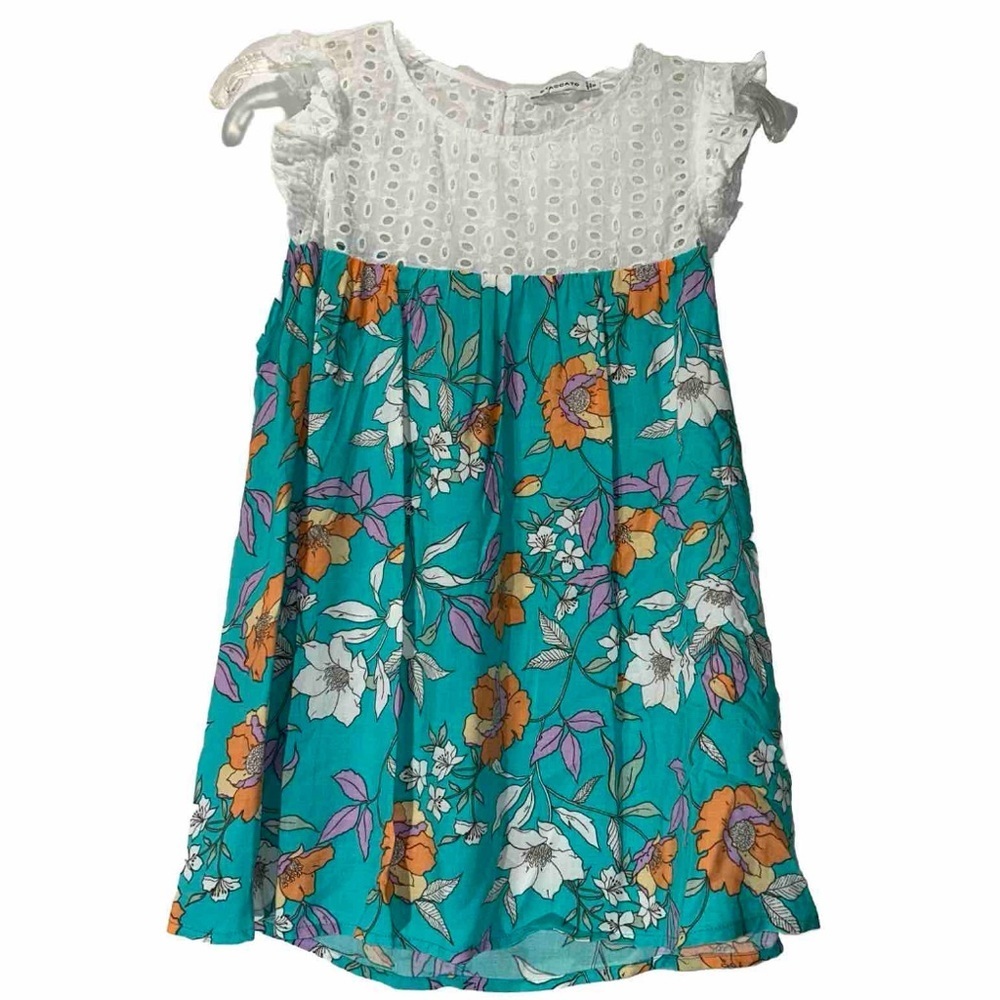 Staccato Floral/Eyelet Blouse Women’s Small